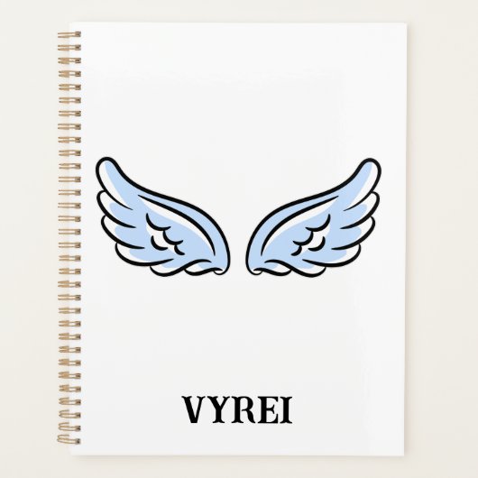 Niedlicher Kleiner Engel-Flügel Planer (Vorderseite)