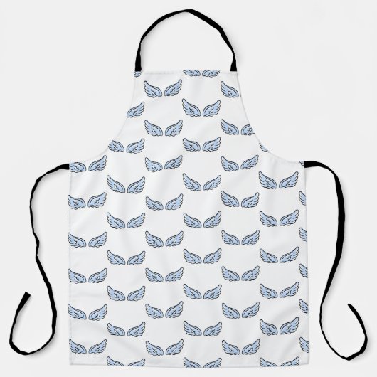Niedlicher Kleiner Engel-Flügel Schürze (Vorderseite)