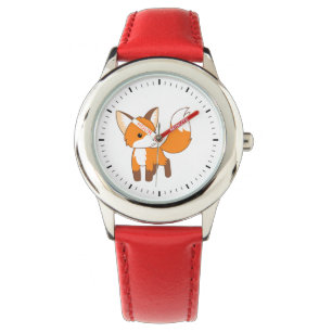 Niedlicher kleiner Fox Armbanduhr