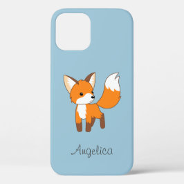 Niedlicher kleiner Fox auf blau Case-Mate iPhone Hülle