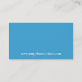 Niedlicher kleiner Fox scherzt Visitenkarte (Rückseite)