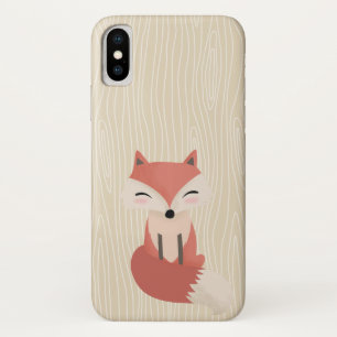Niedlicher kleiner Fox-WaldtierWoodgrain Case-Mate iPhone Hülle