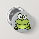 niedlicher kleiner Froschknopf Button (Vorne & Hinten)