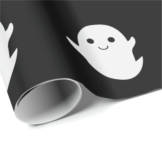 Niedlicher kleiner Geist Geschenkpapier (Rolleneckpunkt)