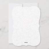 Niedlicher kleiner Hamster Frohe Weihnachten (Rückseite)