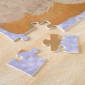 Niedlicher kleiner Hamster mit einer Blume Puzzle (Seite)