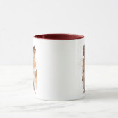Niedlicher kleiner Hamster mit Muffin Tasse (Zentrum)
