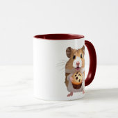 Niedlicher kleiner Hamster mit Muffin Tasse (VorderseiteRechts)