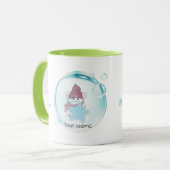 Niedlicher kleiner Hamster "Sehnsucht weniger lebe Tasse (Vorderseite Links)