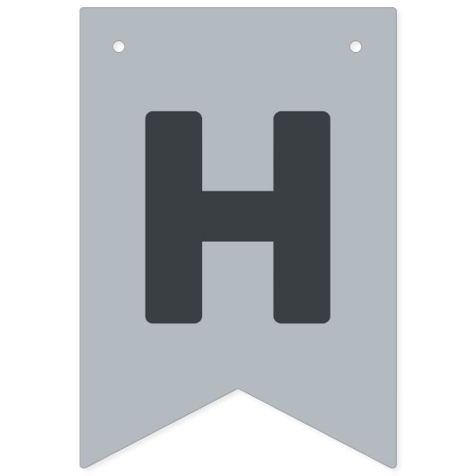 Niedlicher kleiner Hasen Geburtstag Wimpelkette (Zweite Fahne)