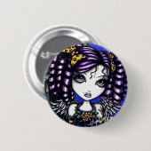 Niedlicher kleiner himmlischer Jenny-Knopf Button (Vorne & Hinten)