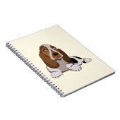 Niedlicher kleiner Hund Notizblock (Rechte Seite)