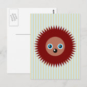 Niedlicher kleiner Igel Postkarte (Vorne/Hinten)