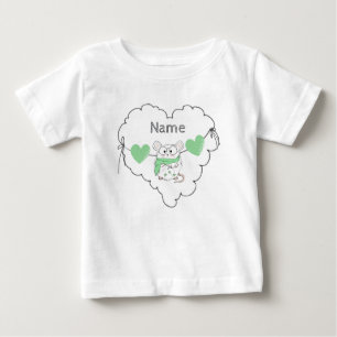 Niedlicher kleiner intelligenter Hamstername Baby T-shirt