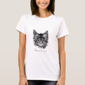Niedlicher kleiner Kitten T - Shirt (Vorderseite)