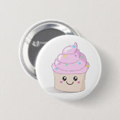 Niedlicher kleiner Kuchen Button (Vorne & Hinten)
