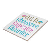 Niedlicher kleiner Kuchen Fliese (Seite)