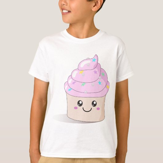 Niedlicher kleiner Kuchen T-Shirt (Vorderseite)