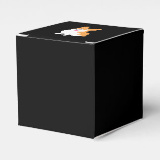 Niedlicher kleiner, lächelnder Corgi-Welpe Geschenkschachtel