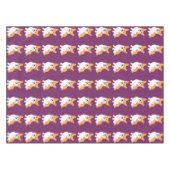 Niedlicher kleiner lächelnder Corgi-Welpe Tischdecke (Vorderseite (Horizontal))