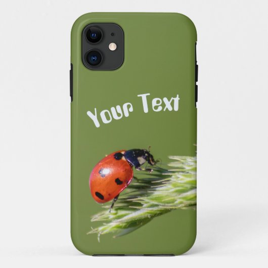 Niedlicher kleiner Ladybug für Ihr Smartphone! Case-Mate iPhone Hülle (Rückseite)