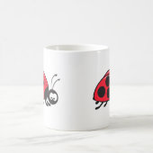niedlicher kleiner Ladybug Kaffeetasse (Mittel)