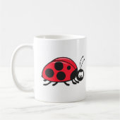 niedlicher kleiner Ladybug Kaffeetasse (Links)