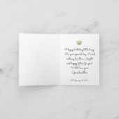 Niedlicher kleiner Löwe Karte (Innenseite)