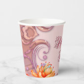 Niedlicher kleiner Löwe Pappbecher (Vorderseite)