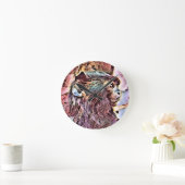 NIEDLICHER KLEINER MONKEY RUNDE WANDUHR (Zuhause)