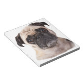 niedlicher kleiner Mops Notizblock (angewinkelt)