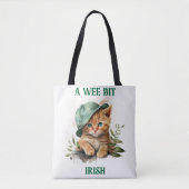 NIEDLICHER KLEINER ORANGE-TABBY-KATZE MIT GAP TASCHE (Vorderseite)