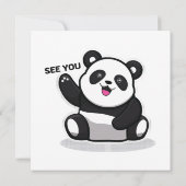 niedlicher kleiner Panda (Rückseite)