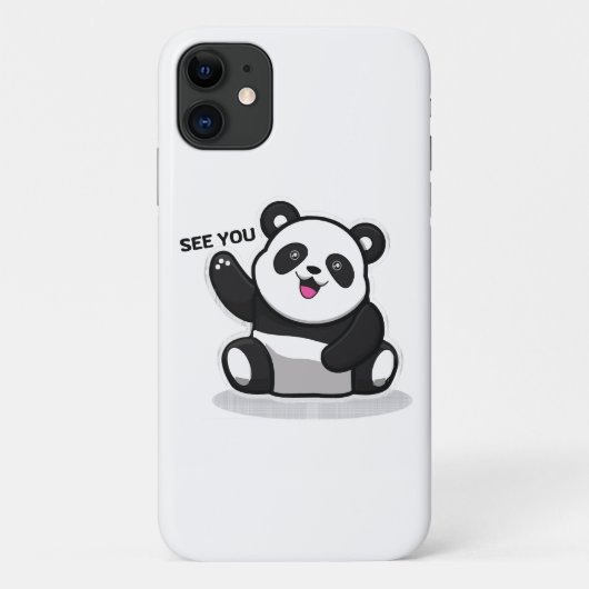 niedlicher kleiner Panda Case-Mate iPhone Hülle (Rückseite)