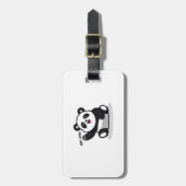 niedlicher kleiner Panda Gepäckanhänger (Vorderseite vertikal)
