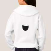 Niedlicher kleiner Panda Hoodie (Rückseite)