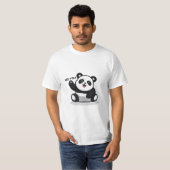 niedlicher kleiner Panda T-Shirt (Vorne ganz)