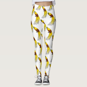 Niedlicher kleiner Paradiesvogel Leggings