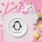 Niedlicher kleiner Penguin Pappteller (Party)