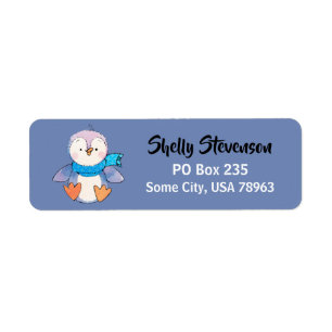 Niedlicher kleiner Penguin-Winter Themed