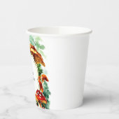 Niedlicher kleiner Pilz Geburtstag Pappbecher (Links)