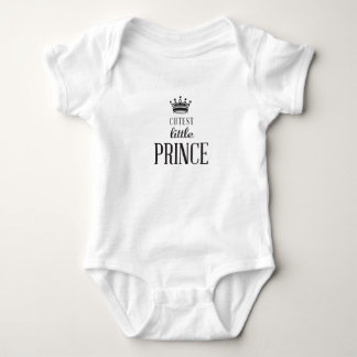 Niedlicher Kleiner Prinz Baby Strampler