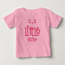 Niedlicher kleiner Schwester Baby/Kind T - Shirt f