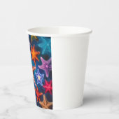 Niedlicher kleiner Seesterne Pappbecher (Links)