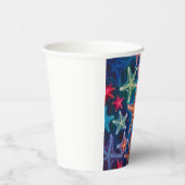 Niedlicher kleiner Seesterne Pappbecher (Rechts)