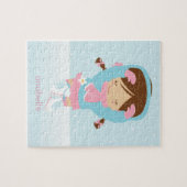 Niedlicher kleiner Skater Puzzle (Horizontal)