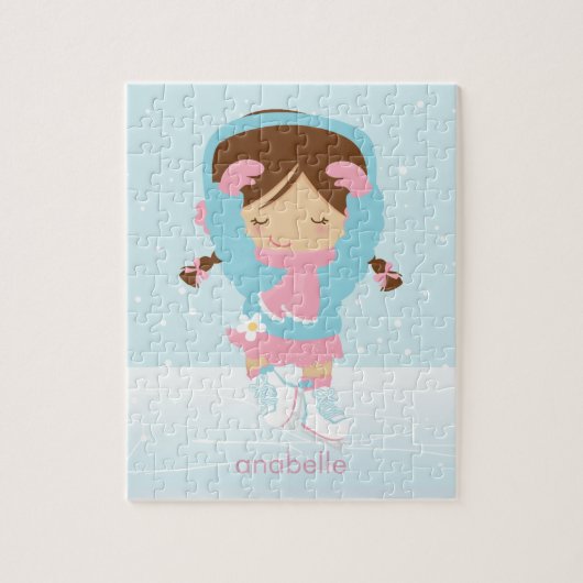 Niedlicher kleiner Skater Puzzle (Vertikal)