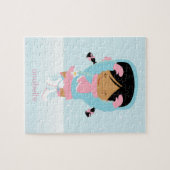 Niedlicher kleiner Skater Puzzle (Horizontal)