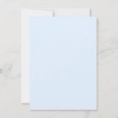 Niedlicher kleiner Strahl von Sunshine Baby Bingo Einladung (Rückseite)