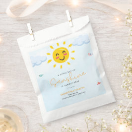 Niedlicher kleiner Strahl von Sunshine Baby Shower Geschenktütchen